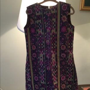 Vintage suede dress
